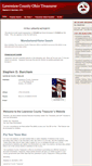 Mobile Screenshot of lawrencecountytreasurer.org